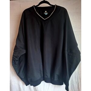 Pro Tour Cool Play Golf/Sports  Windbreaker Men's  XXL Black/ Versatile Sleeves